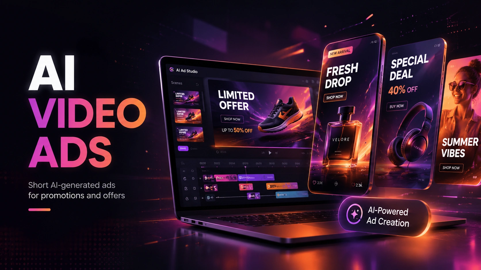 AI video ads cover