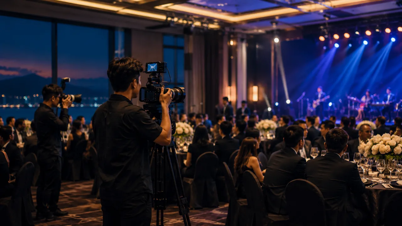 Event highlight video editing cover